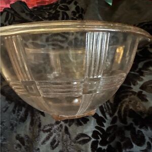 Vintage hazel atlas Pink Depression Glass Bowl